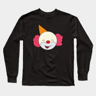 Smiling Little Clown Long Sleeve T-Shirt